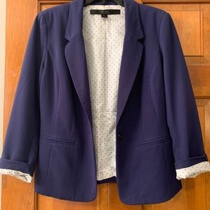 Navy Blazer Kensie SZ M